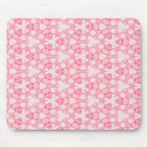Mousepad Crânio bonito e tapete do rato das estrelas