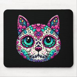 Mousepad Crânio de Açúcar Colorido