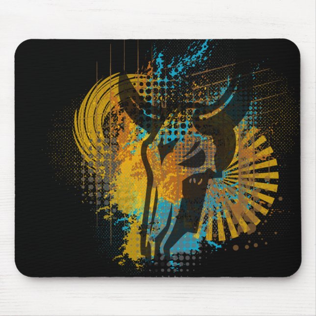 Mousepad Crânio de Bull (Frente)
