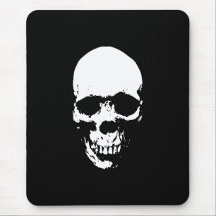 Mousepad Crânio de Câncer Branco