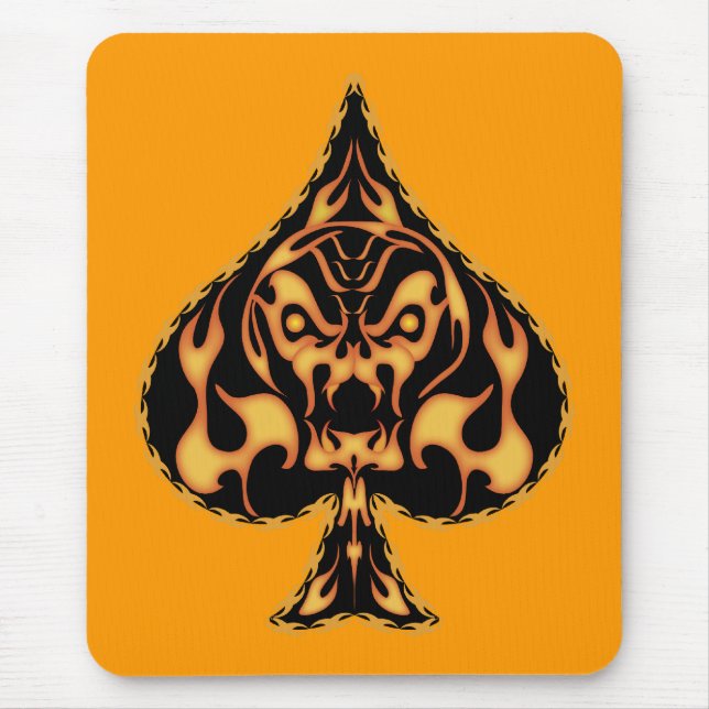 Mousepad Crânio de Espada (Frente)