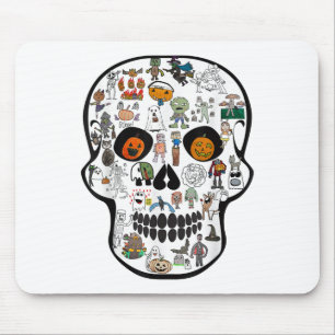 Mousepad Cranio de Halloween 67 2025
