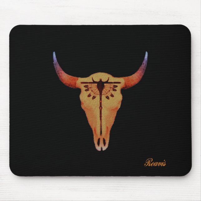 MOUSEPAD CRÂNIO DO BÚFALO (Frente)