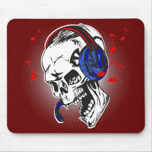 Mousepad Crânio do DJ