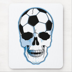 Mousepad Crânio do futebol