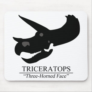 Mousepad Crânio do Triceratops