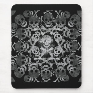 Mousepad crânio e crossbones