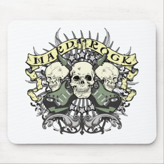 Mousepad Crânio e guitarra do hard rock