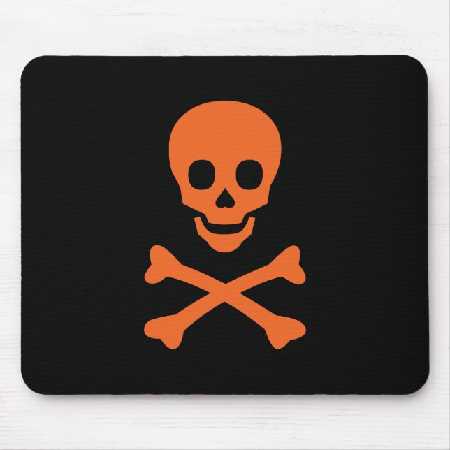 Mousepad Crânio e ossos cruzados (Frente)