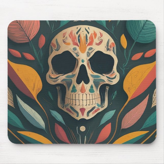 Mousepad Crânio humano (Frente)