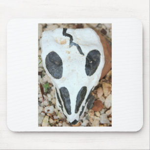 Mousepad crânio pintado