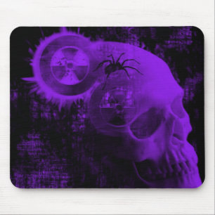 Mousepad crânio tóxico
