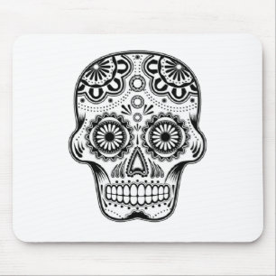 Mousepad crânio verdadeiro
