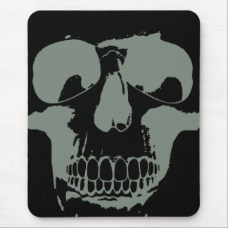 Mousepad Crânio verde