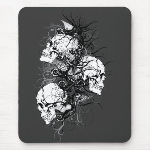 Mousepad Crânios da fantasia