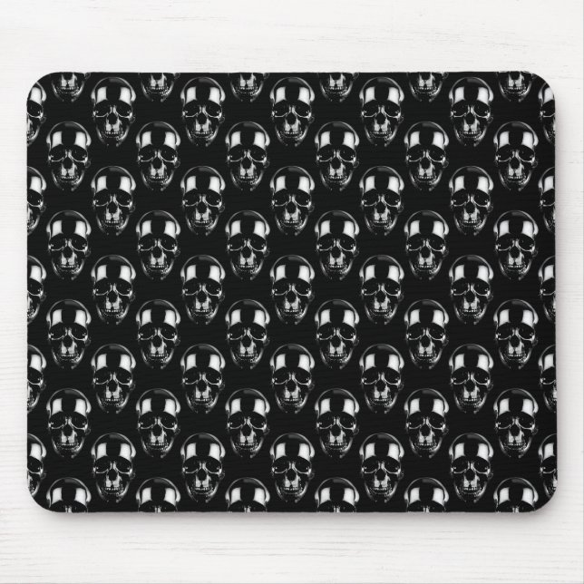 Mousepad Crânios Escuros Queda (Frente)