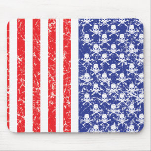Mousepad Crânios Patrióticos