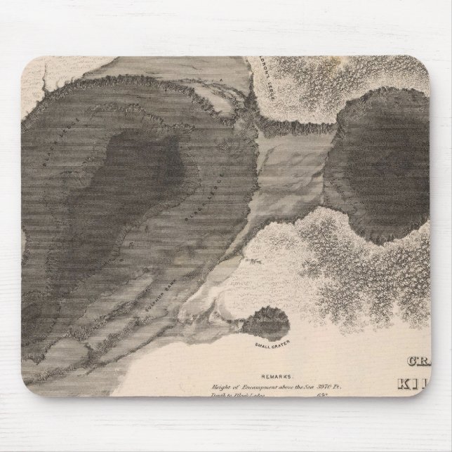 Mousepad Cratera de Kilauea, Havaí (Frente)
