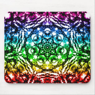 Mousepad Cravata Tie Dye Mandala Estrela