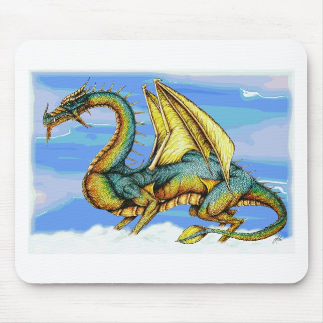 Mousepad Crave o caminhante da nuvem (Frente)