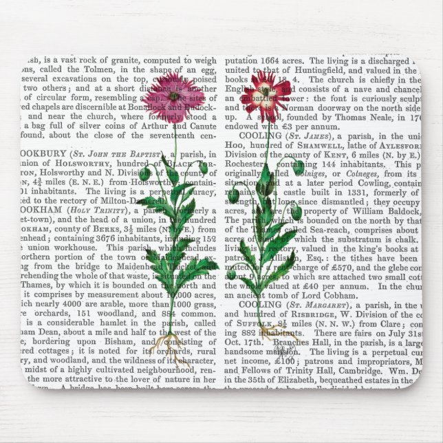 Mousepad Cravo italiano 3 (Frente)