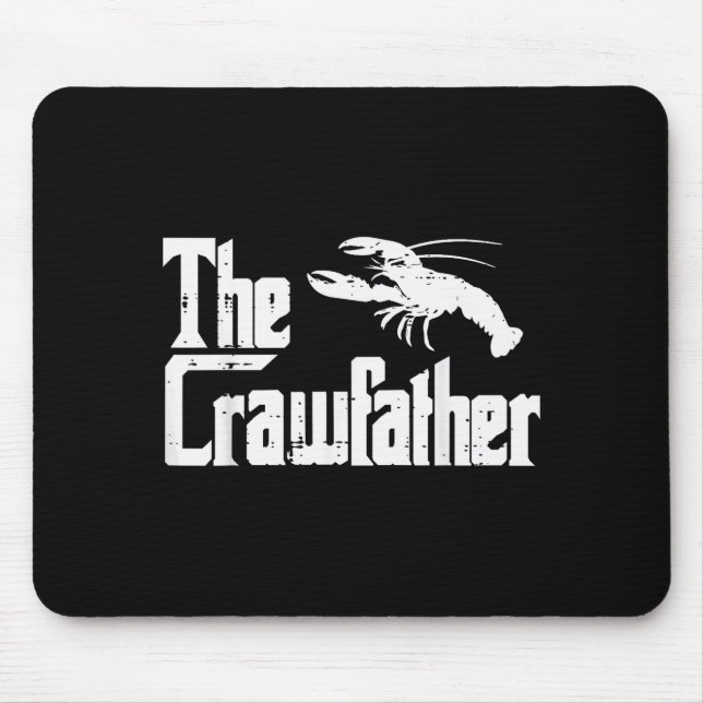 Mousepad Crawfihe Crawfather Funny Crayfish Parody Dad Papa (Frente)