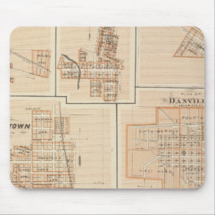 Mousepad Crawfordsville, Montgomery Co com Brownsburg