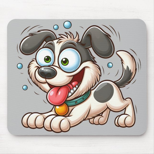 Mousepad Crazy Dog (Frente)