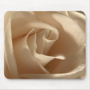 Mousepad Cream Rosa Foto Bonito Floral Fllower Petals Bloom