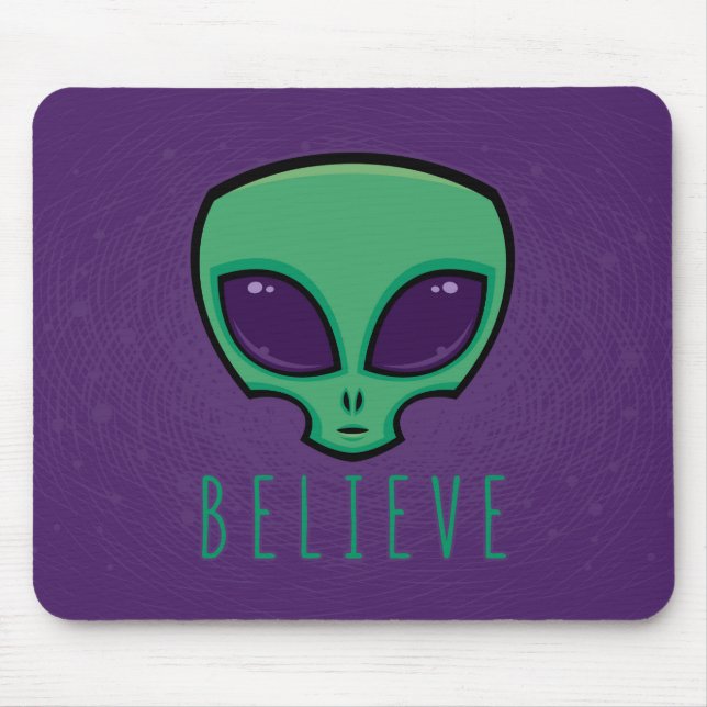 Mousepad Creia na Alienígena (Frente)