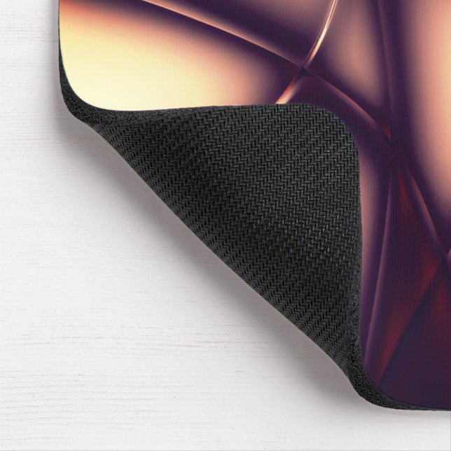 Mousepad Creme bege queimado sob linha brilhante parece cor (Canto)