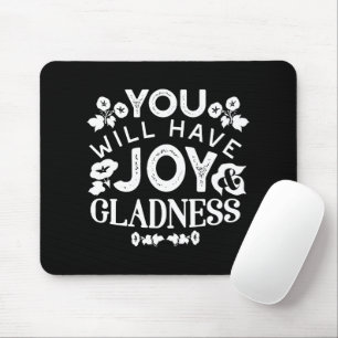 Mousepad Crença e Felicidade – Citações de Alegria e Conten