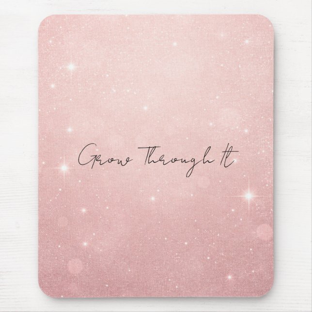 Mousepad Cresça Através Dela Força, Cura  (Frente)