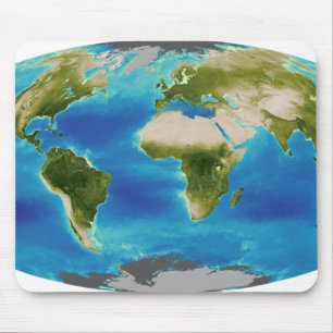 Mousepad Crescimento vegetal médio da terra