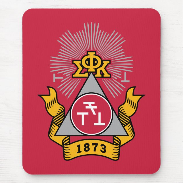 Mousepad Crest da Phi Sigma Kappa (Frente)
