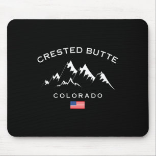 Mousepad Crested Butte Colorado Ski Resort Montanhas Rocky