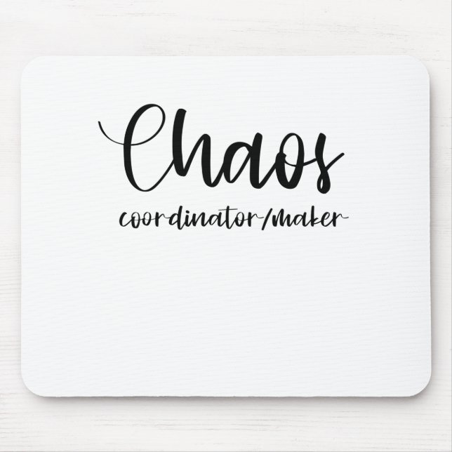 Mousepad criador de caos (Frente)