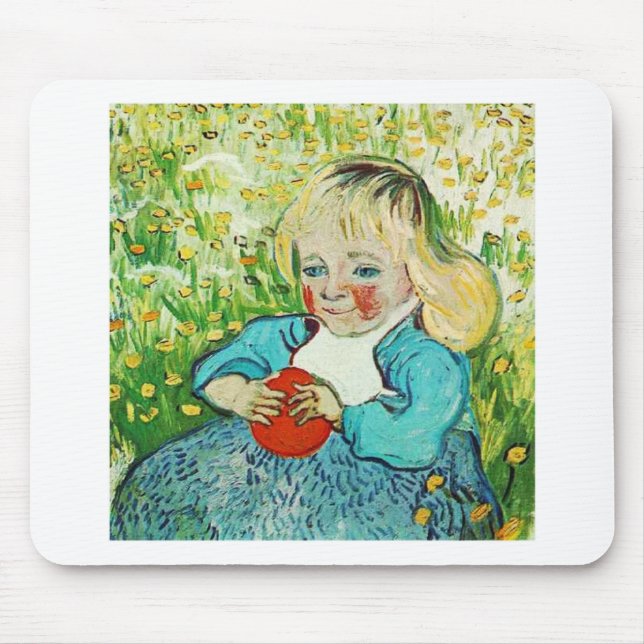 Mousepad Criança com Laranja, 1890. Vincent van Gogh. (Frente)