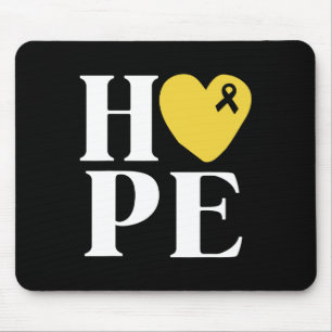 Mousepad Criança: Lutar contra o Cancer Esperança Dourada F