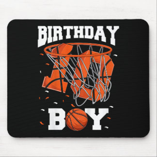 Mousepad Crianças 10ª Crianças de Basquete de Aniversário