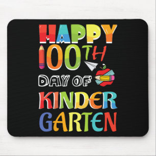Mousepad Crianças 100 Dias De Escola Feliz 100º Dia De Infâ