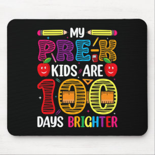 Mousepad Crianças 100 Dias De Professores Estudantes