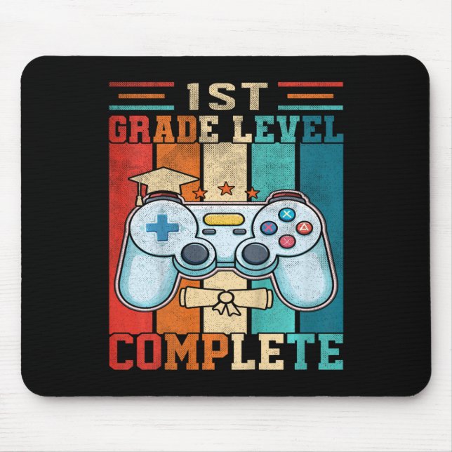 Mousepad Crianças 1rua Nível de jogo completo no último dia (Frente)