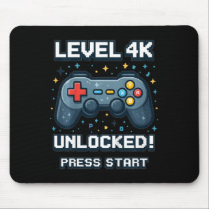 Mousepad Crianças 4k Meninos Ck Para a Escola Retro Gamer 4