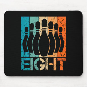 Mousepad Crianças 8ª Boliche Aniversário de 8 anos