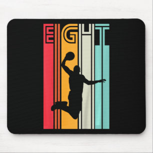 Mousepad Crianças 8º Aniversário Jogador de Basquete Oferta