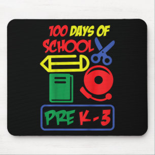 Mousepad Crianças Antes Do K-3 - 100 Dias De Escola