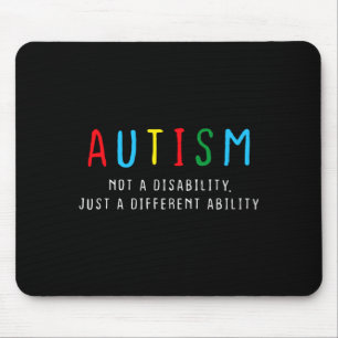 Mousepad Crianças Autistas Adulto Habilidade Diferente Cons