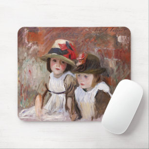 Mousepad Crianças da Aldeia com Chapéu de Sol por John Sing