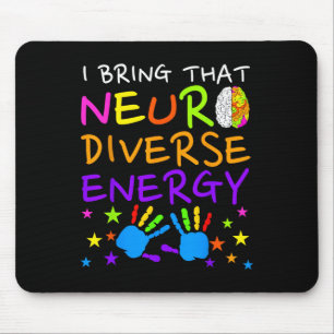 Mousepad Crianças da Neurodiversidade Meninos Autismo Sensi